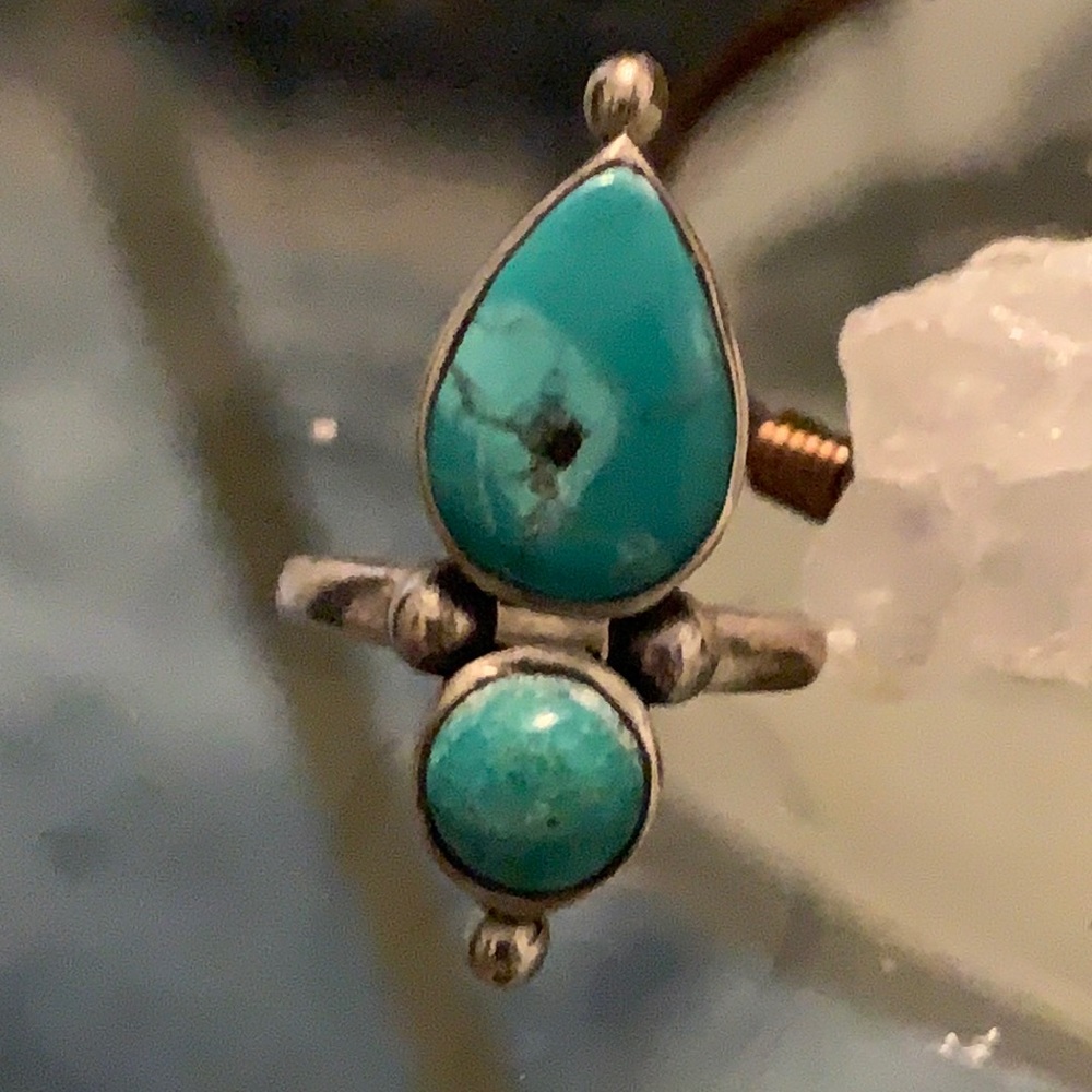 Sterling silver 925 Turquoise ring